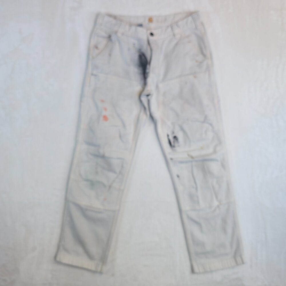 Carhartt Mens 32x30 Relaxed Fit Painter Ripstop Double Knee Cargo Work Pants